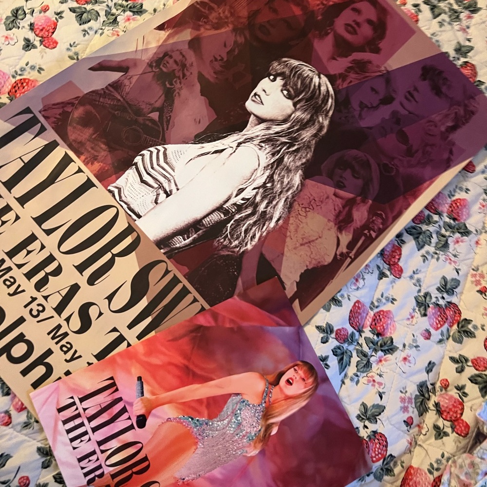TAYLOR SWIFT The Eras Tour Philly Poster + AMC Movie Photocard